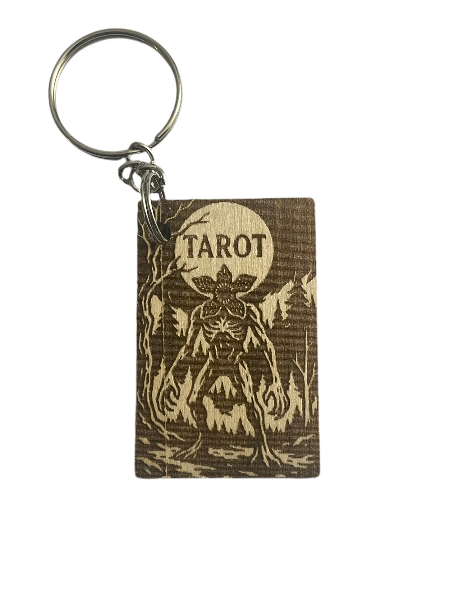Handmade Tarot Keychain – Dustin Stranger Things Inspired