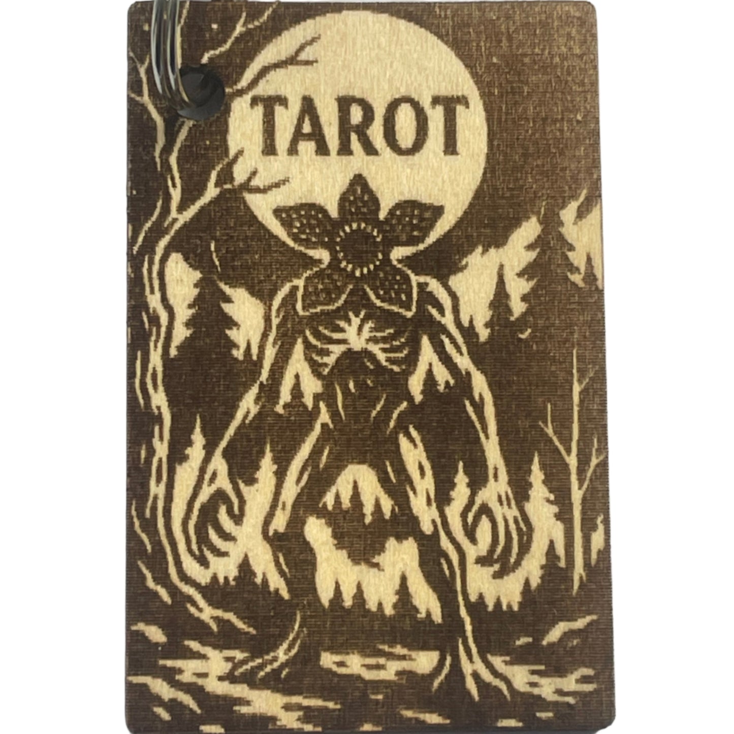 Handmade Tarot Keychain – Eleven Stranger Things Inspired