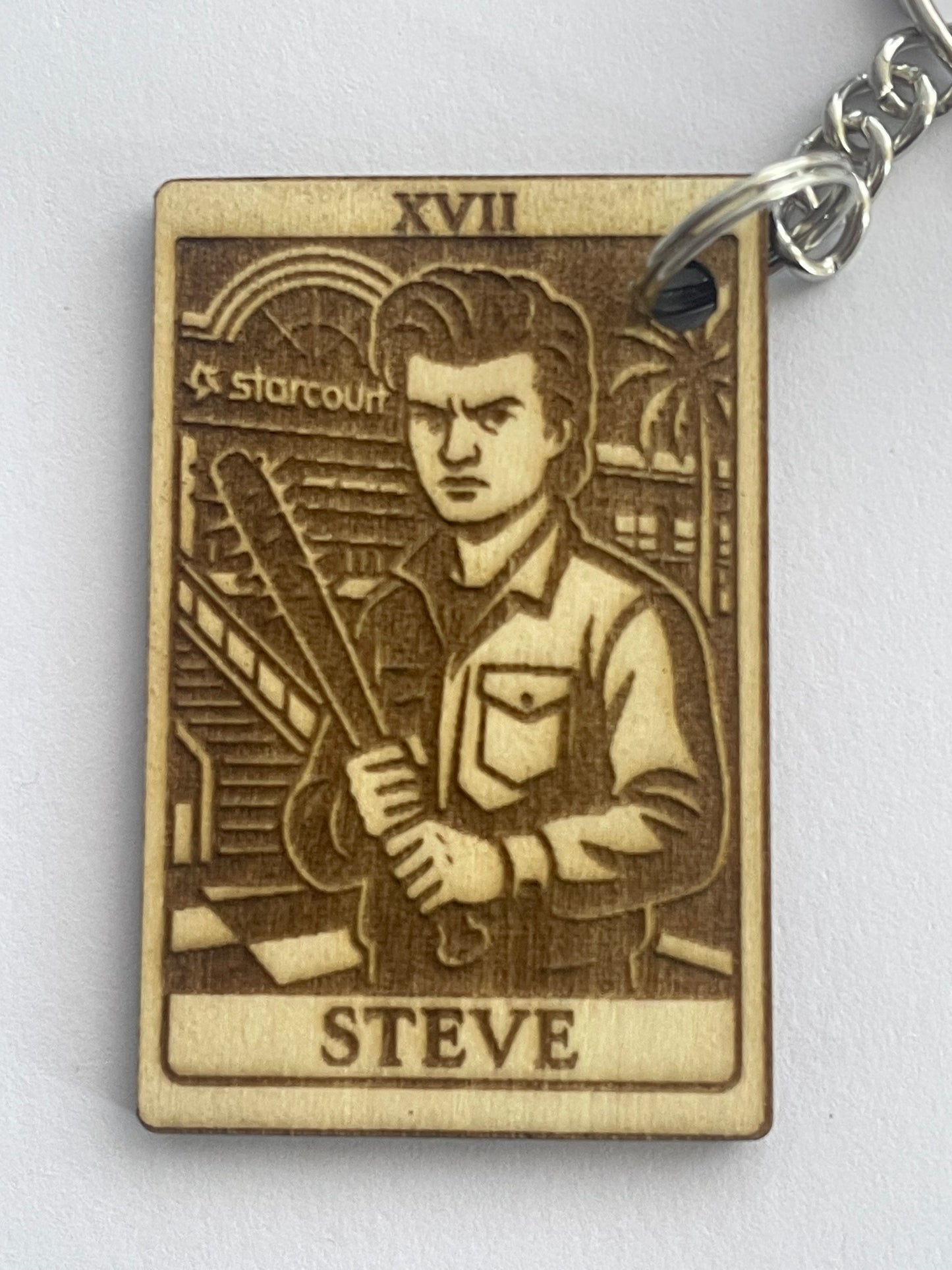 Tarot Keychain – Steve Harrington Stranger Things Inspired