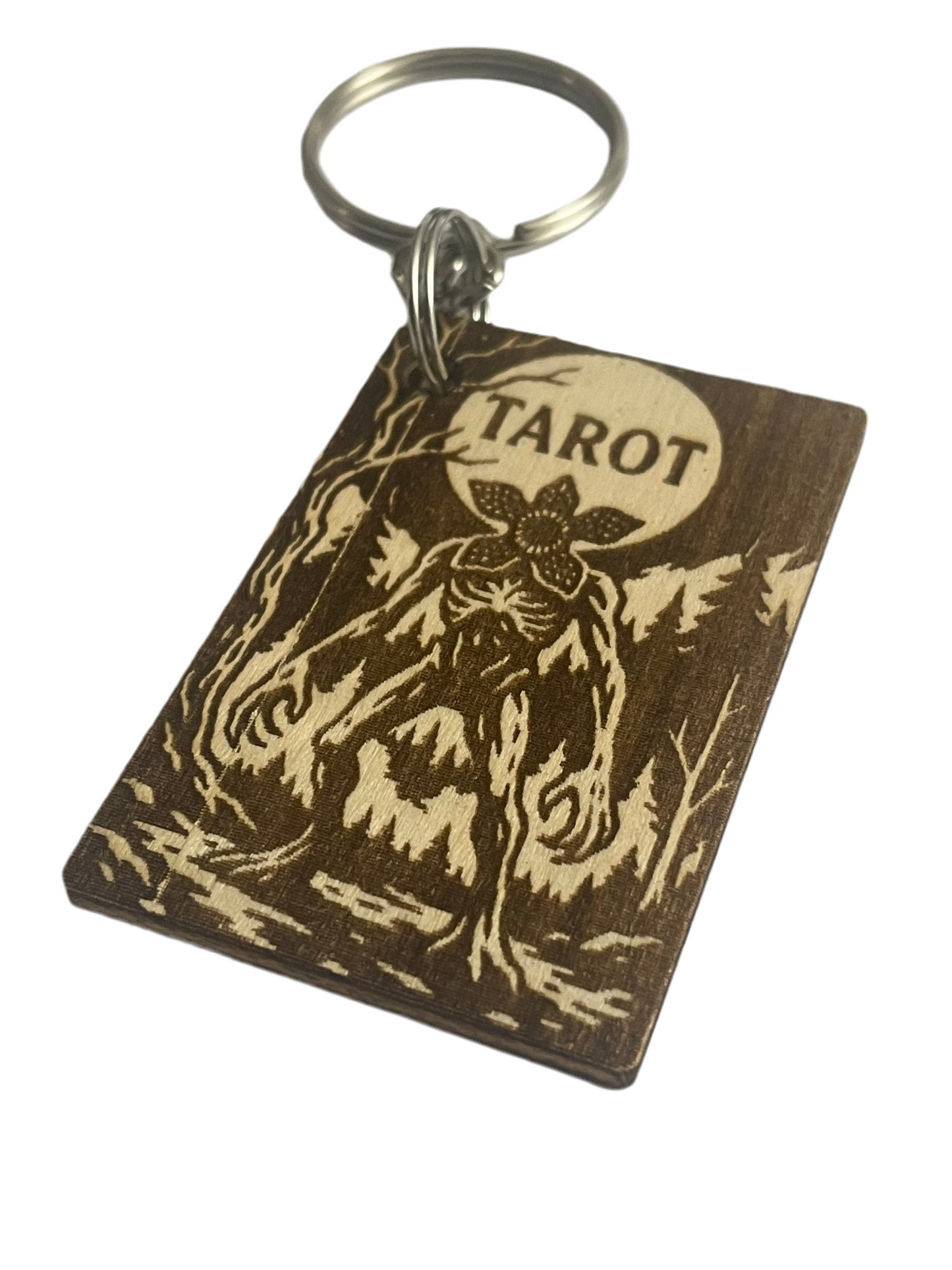 Handmade Tarot Keychain – Dustin Stranger Things Inspired