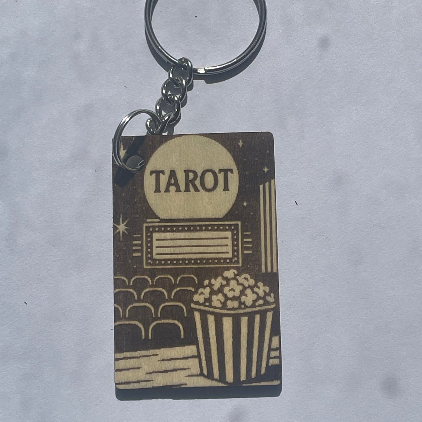 Handmade Michael Myers Keychain – Horror Movie Tarot Gift
