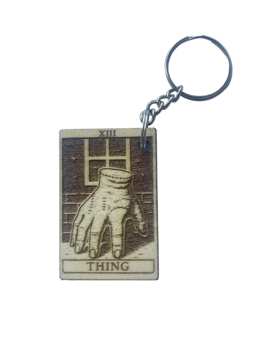 Thing Hand Keyring – Spooky Addams Family Inspired Keychain