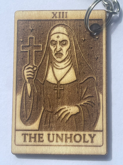 Valak Keychain – Conjuring Inspired Gothic Horror Gift