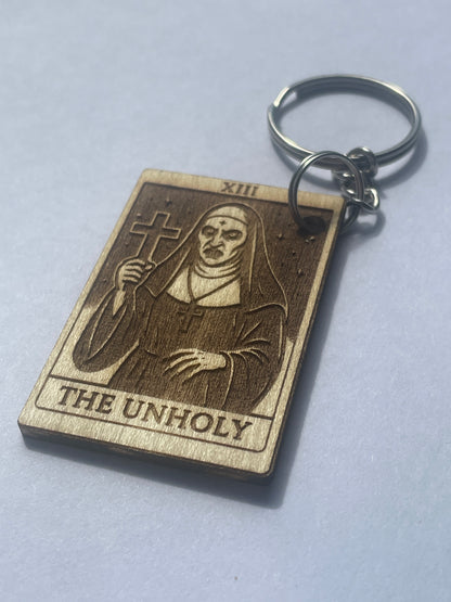 Valak Keychain – Conjuring Inspired Gothic Horror Gift