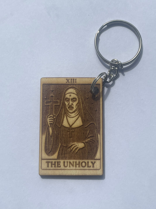 Valak Keychain – Conjuring Inspired Gothic Horror Gift