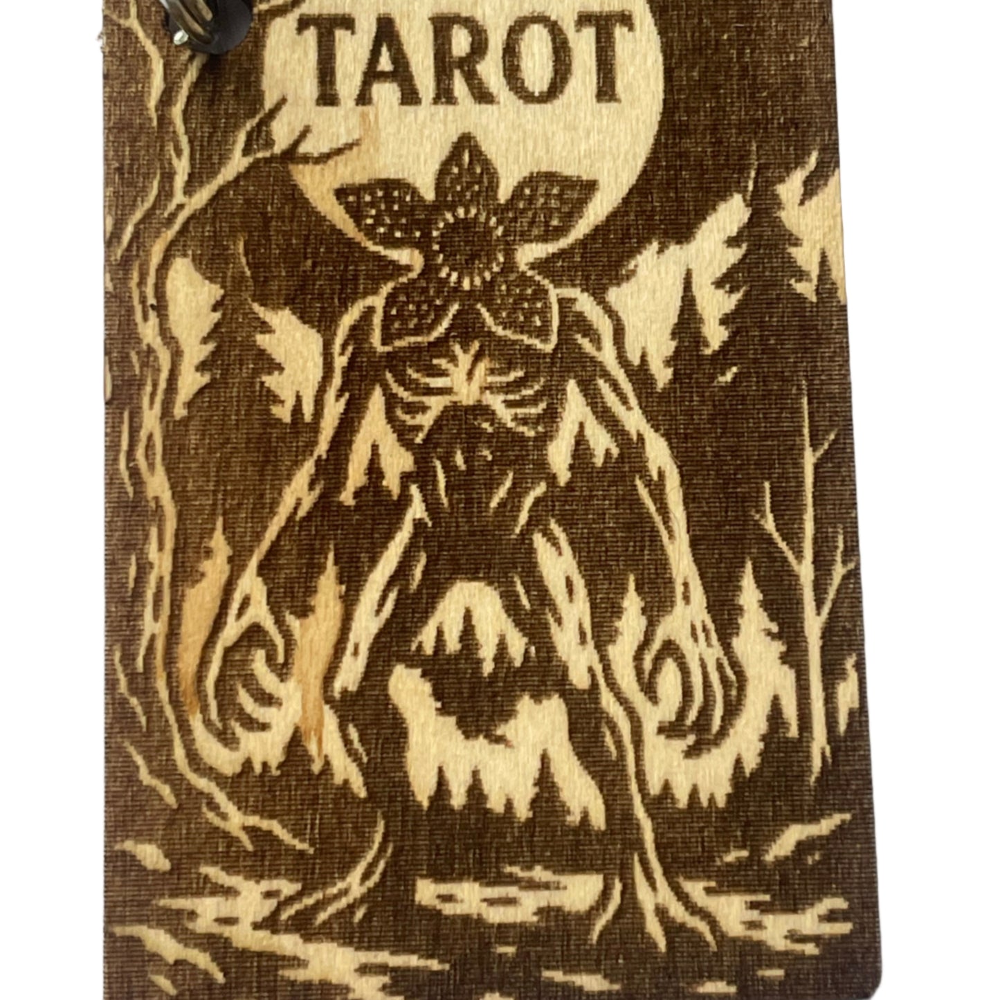 Handmade Tarot Keychain – Max Stranger Things Inspired Gift