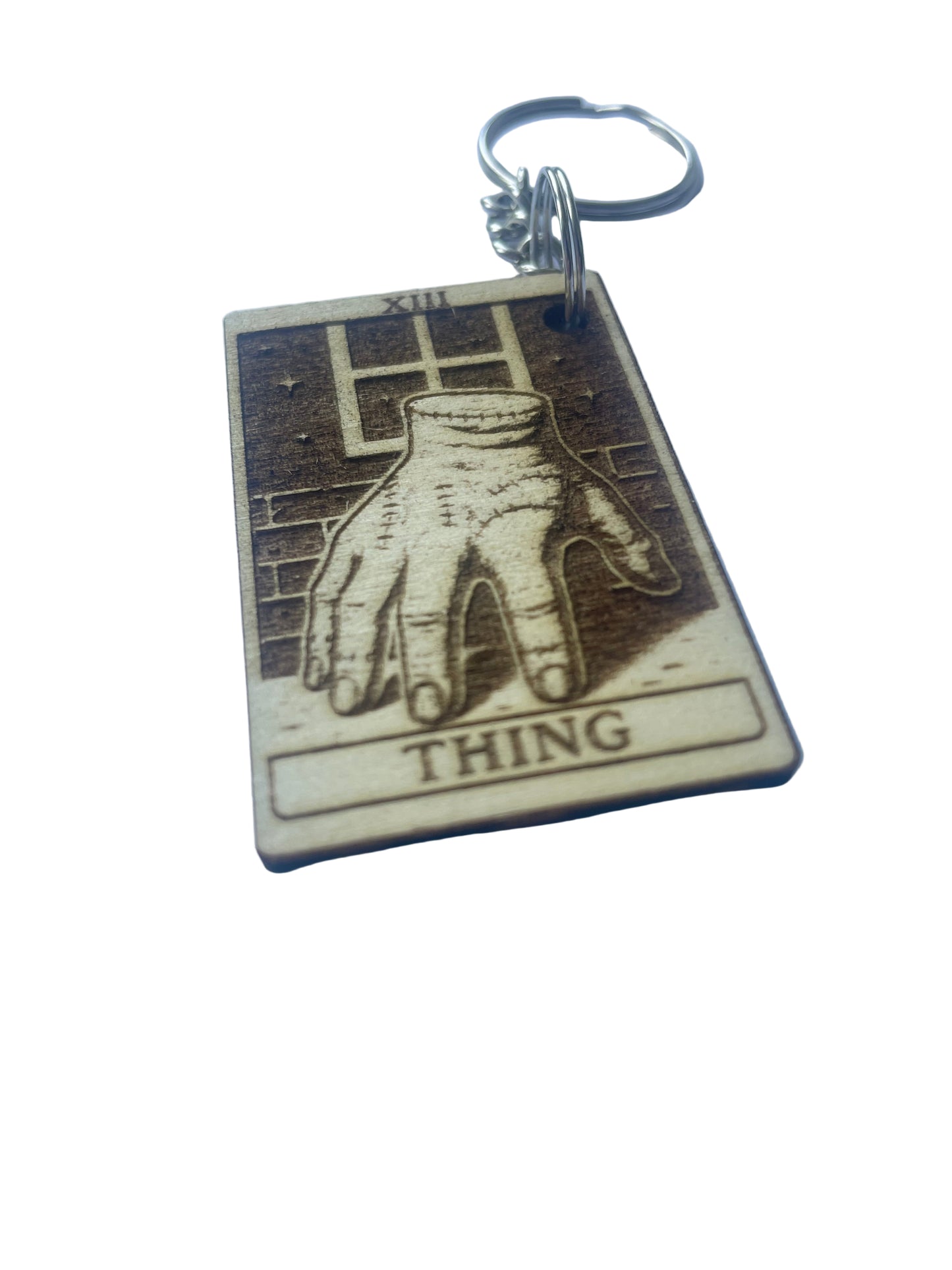 Thing Hand Keyring – Spooky Addams Family Inspired Keychain