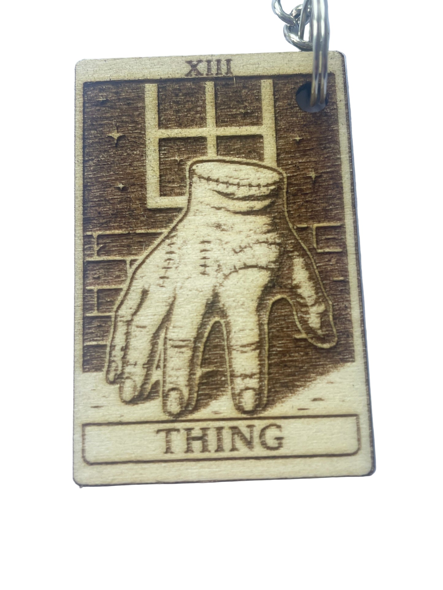 Thing Hand Keyring – Spooky Addams Family Inspired Keychain