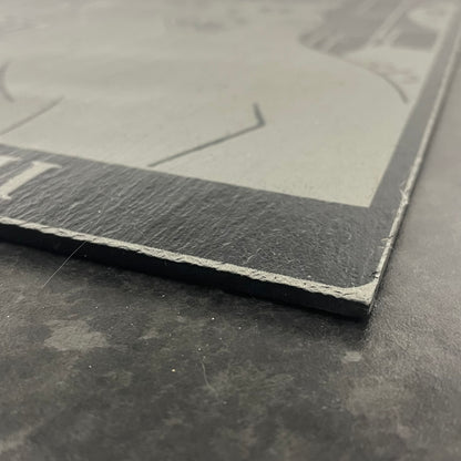 Personalised Slate Serving Board – Tarot Style Custom Engraved Gift